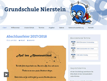 Tablet Screenshot of grundschule-nierstein.de